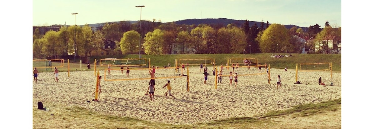Bedriftsturnering Sandvolleyball